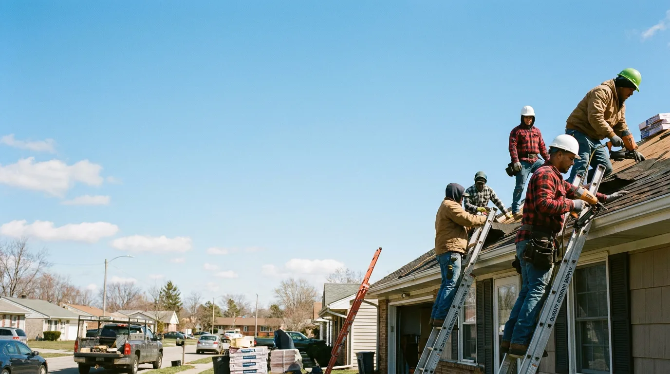 Roofing in Rosendale, WI near me